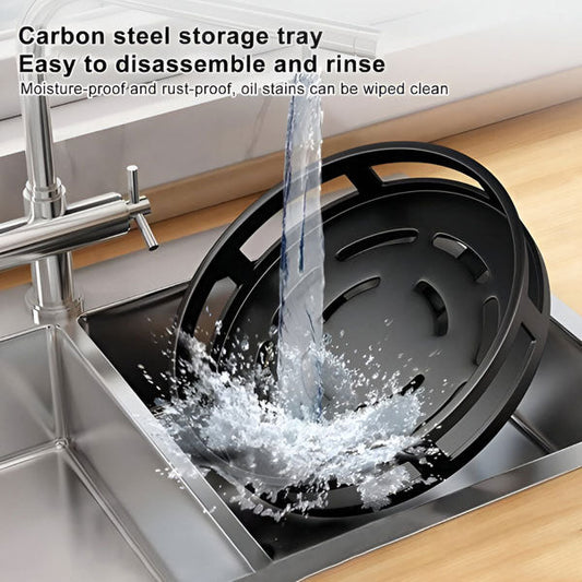 3-Tier Swivel Metal Organizer