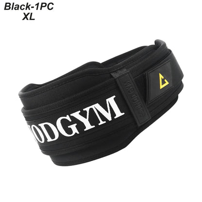 Weightlifting Waist Support Belt — Adjustable Lumbar Support