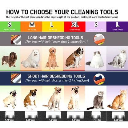 Dog Brush Grooming Accessories Pet Hair Knotting Remover Large Dogs Cat Short Long Hair Anti Lice Combs Cat Hair Care Supplies