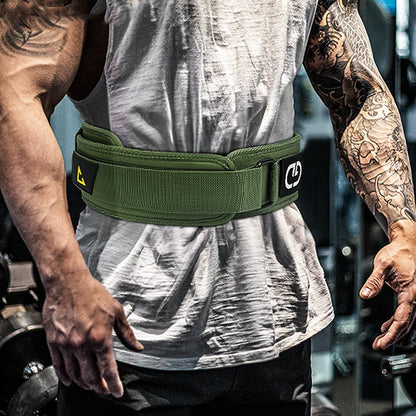 Weightlifting Waist Support Belt — Adjustable Lumbar Support