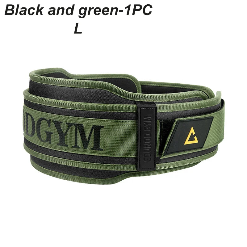 Weightlifting Waist Support Belt — Adjustable Lumbar Support