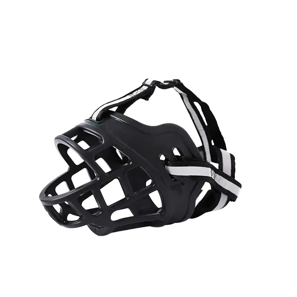 Soft Silicone Pet Dog Muzzle  Anti-biting Chewing Mask Breathable Basket Dog Muzzle Durable Strong Mask Muzzle pet Dog Supplies